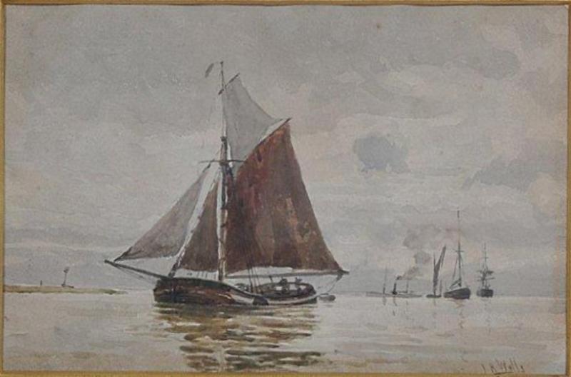 Wells, J R Segelfartyg